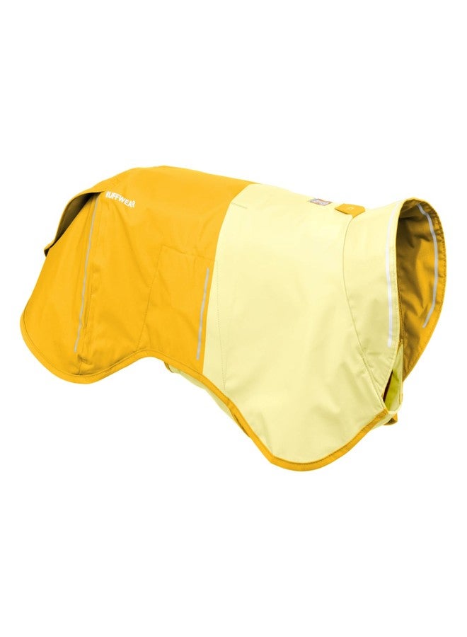 Ruffwear, Sun Shower Dog Raincoat, All-Weather Jacket, Waterproof, Windproof & Lightweight, Mineral Yellow, Medium - Image 1
